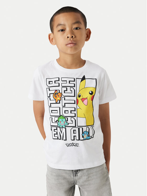 

Футболка стандартного кроя Flame Pokemon 13240895 Name It, белый
