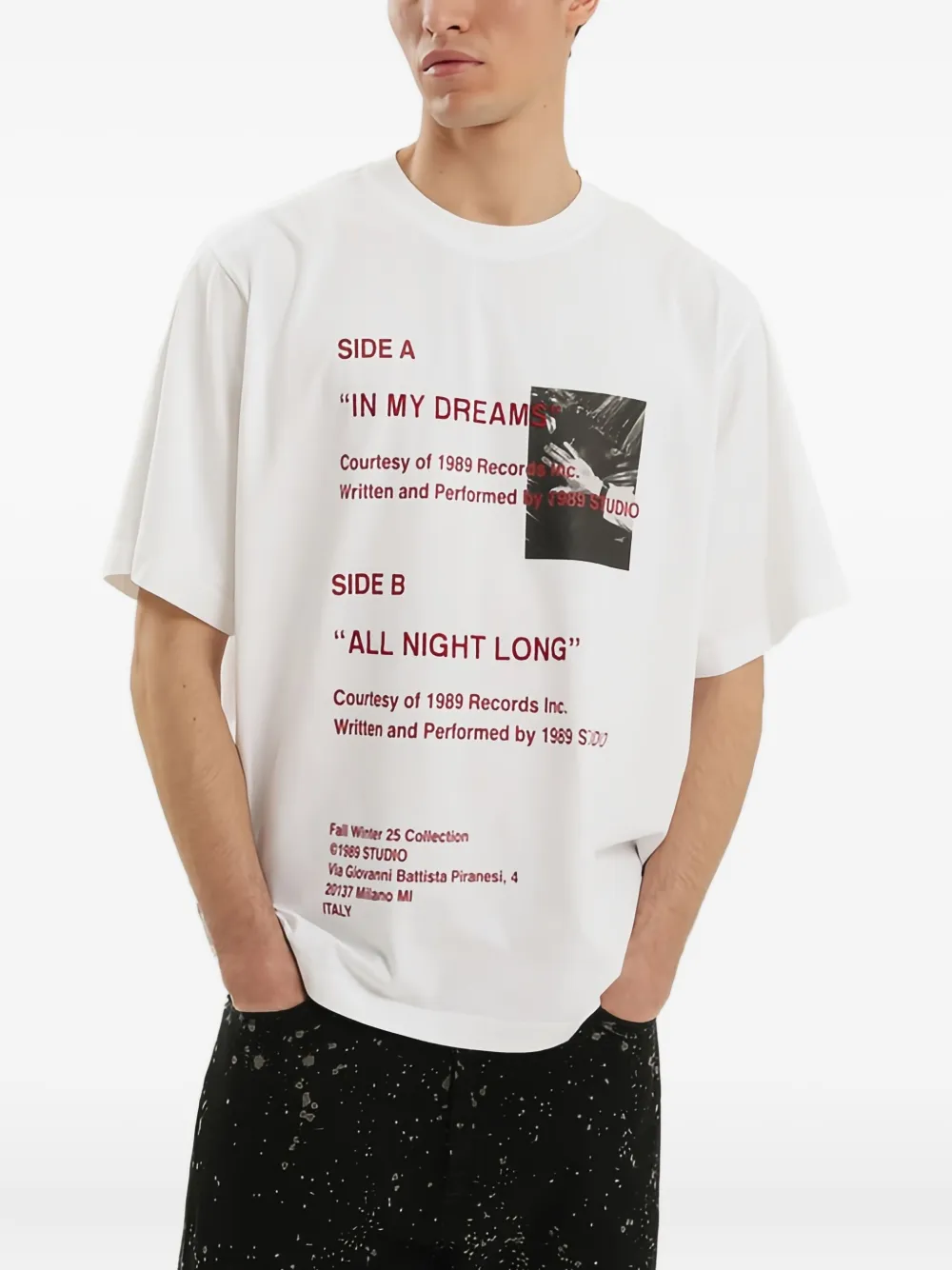 

Футболка "In My Dreams" 1988 Studio, белый