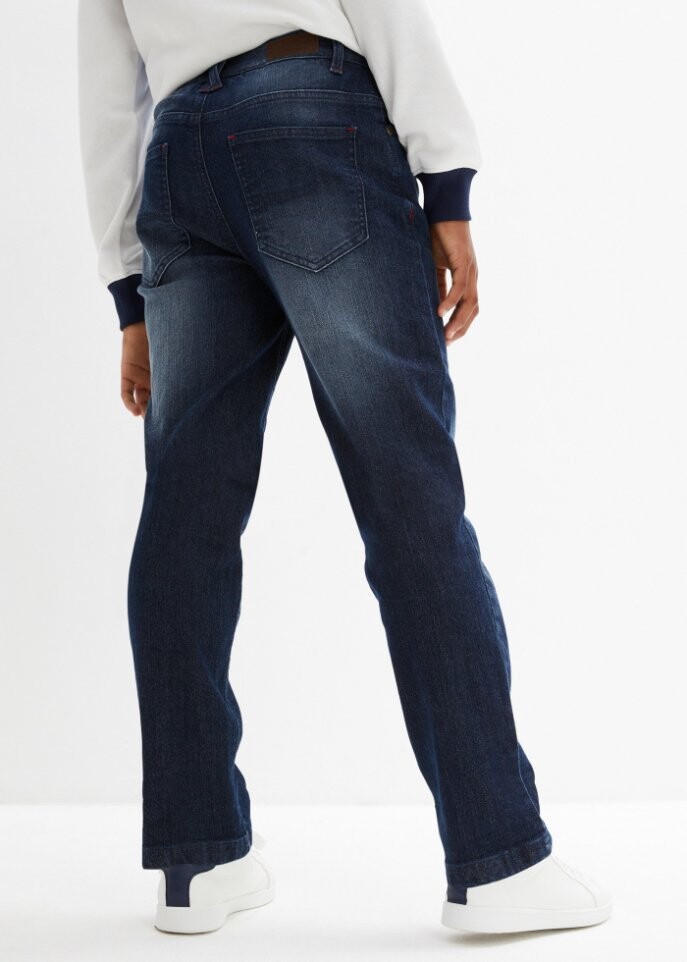 Джинсы для мальчиков свободного кроя John Baner Jeanswear, синий — фото 4