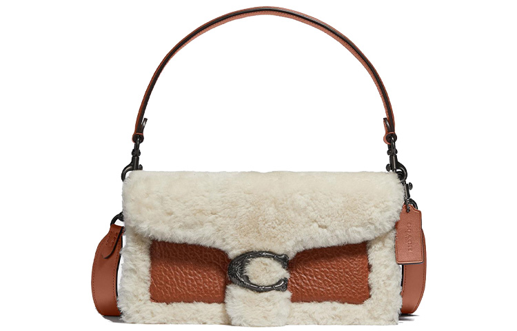 

COACH Кожаная бархатная сумка через плечо