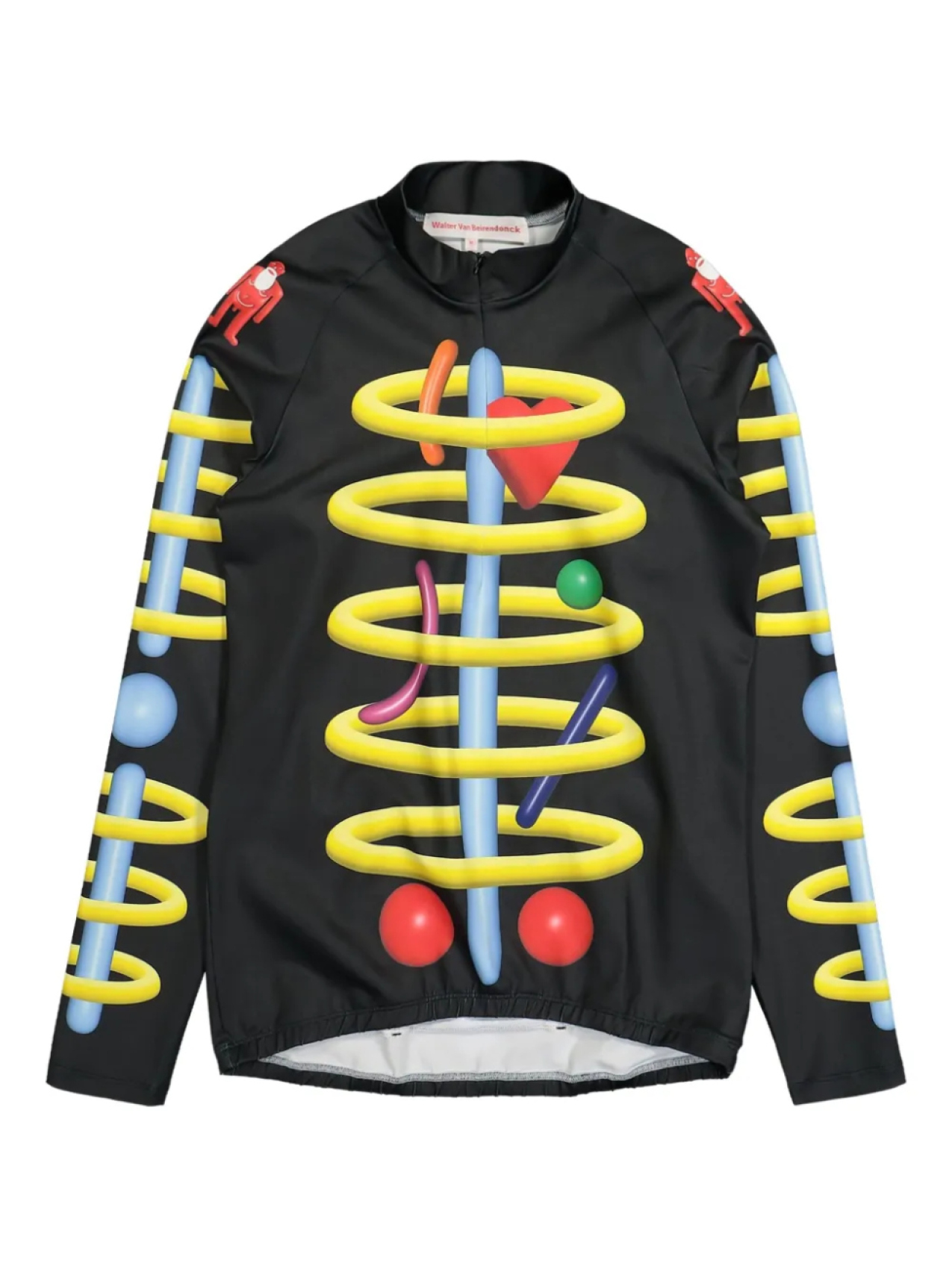 

Пустота Клоун топ Walter Van Beirendonck, черный