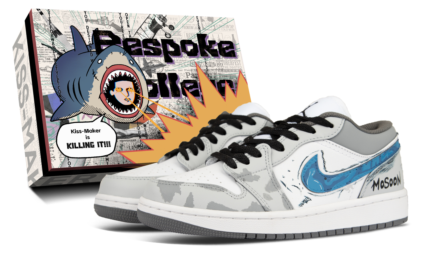 

Jordan Air 1 Cushioning Low top Vintage Basketball Shoes Unisex Gray