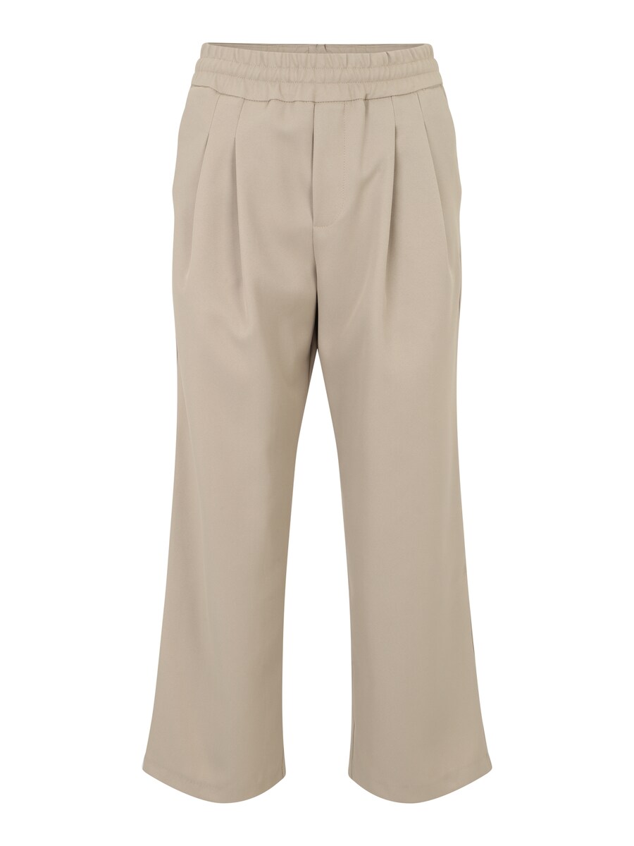 

Обычные брюки в складку спереди TOPSHOP Petite, экрю