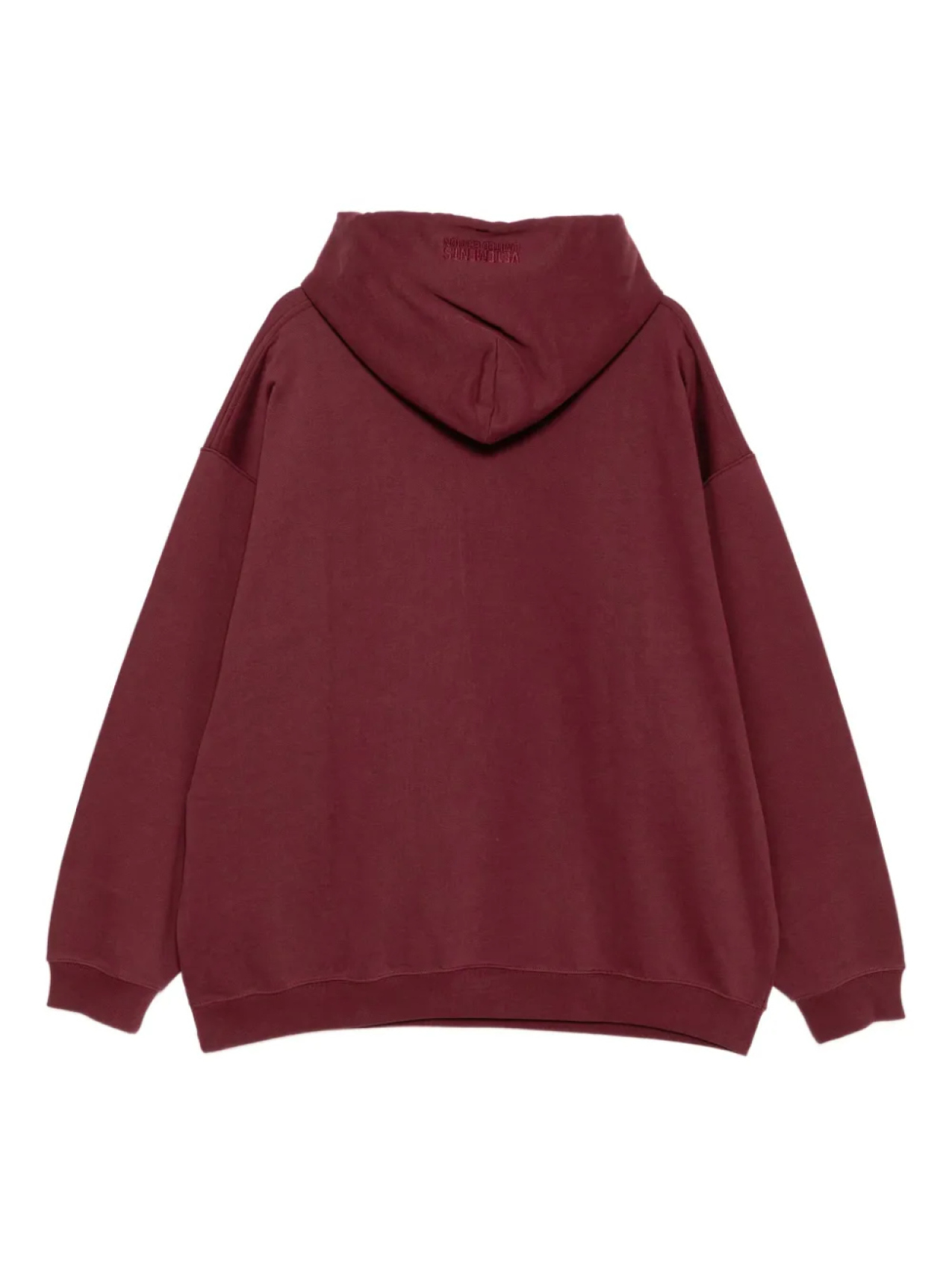 VETEMENTS худи с вышивкой, красный — фото 2