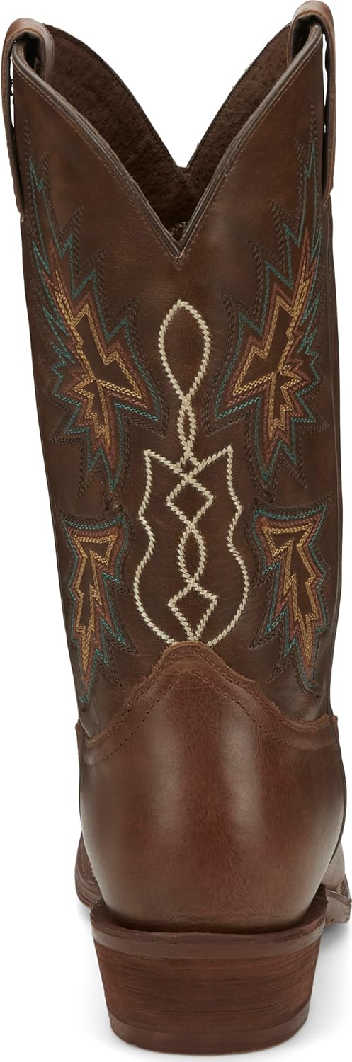 Мужские вестерн-сапоги Nocona Go Round 12 с квадратным носком Nocona Boots, Tan — фото 4