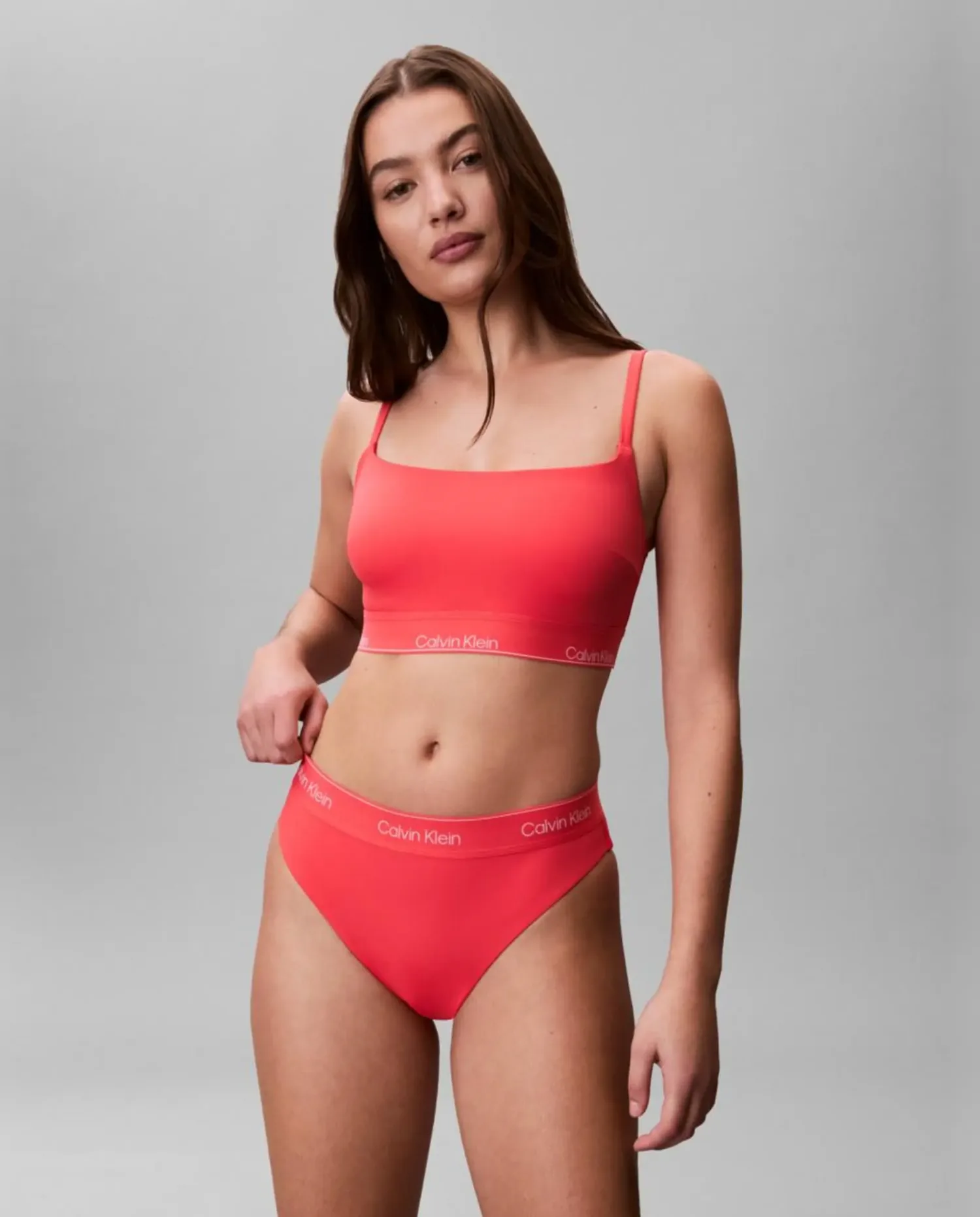 Нижняя часть бикини Calvin Klein, красный — фото 4