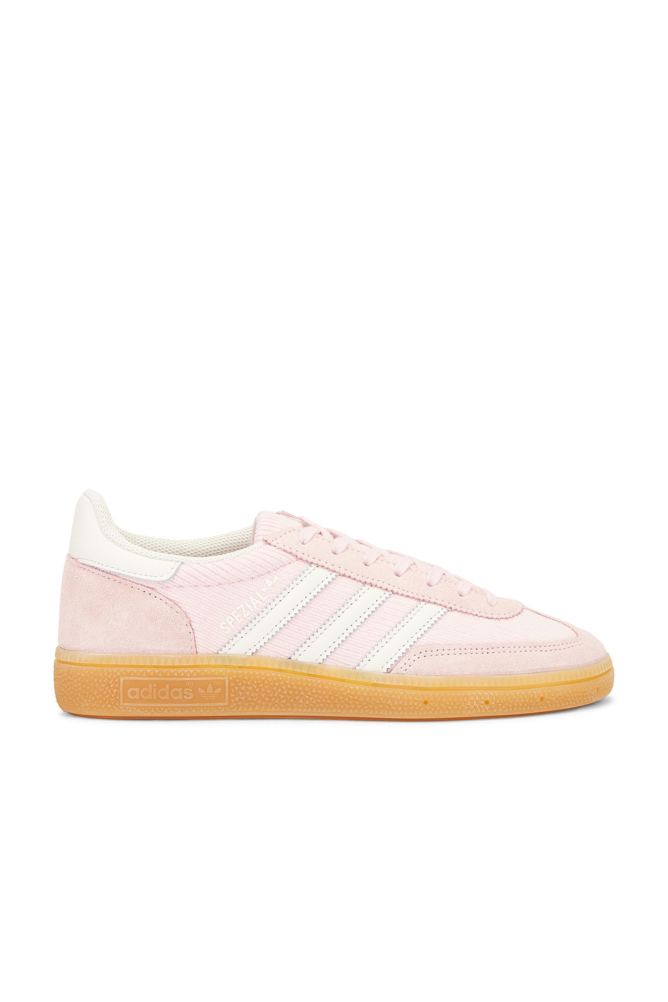 

Кроссовки женские Handball Spezial Adidas Originals, цвет Sandy Pink, Off White, & Gum