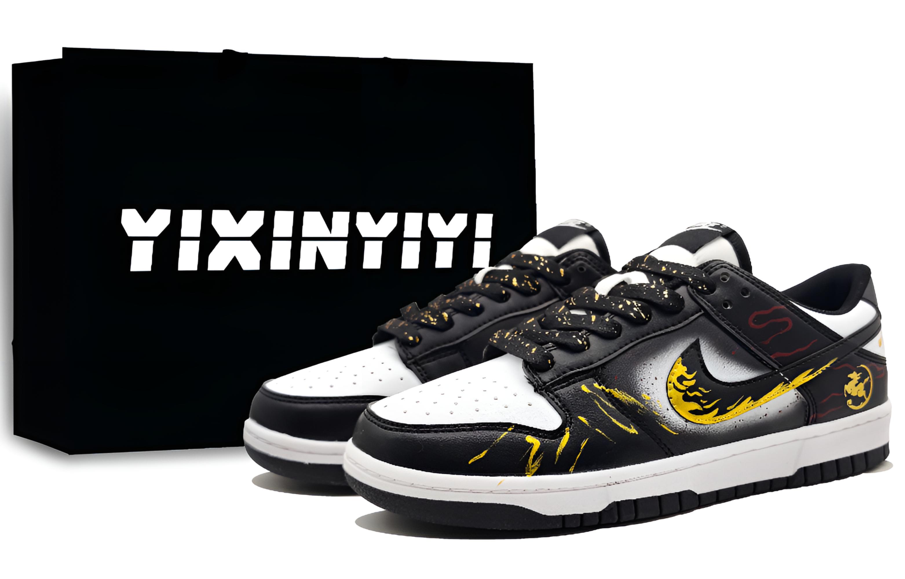 

Nike Кроссовки для скейтбординга Dunk Abrasion Resistant Low top Unisex Sunrise Gold