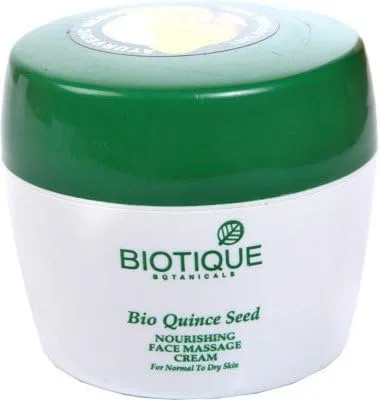 Крем для лица Biotique — Дневной Bio Quince Seed Nourishing Face Massage Cream, 175 г