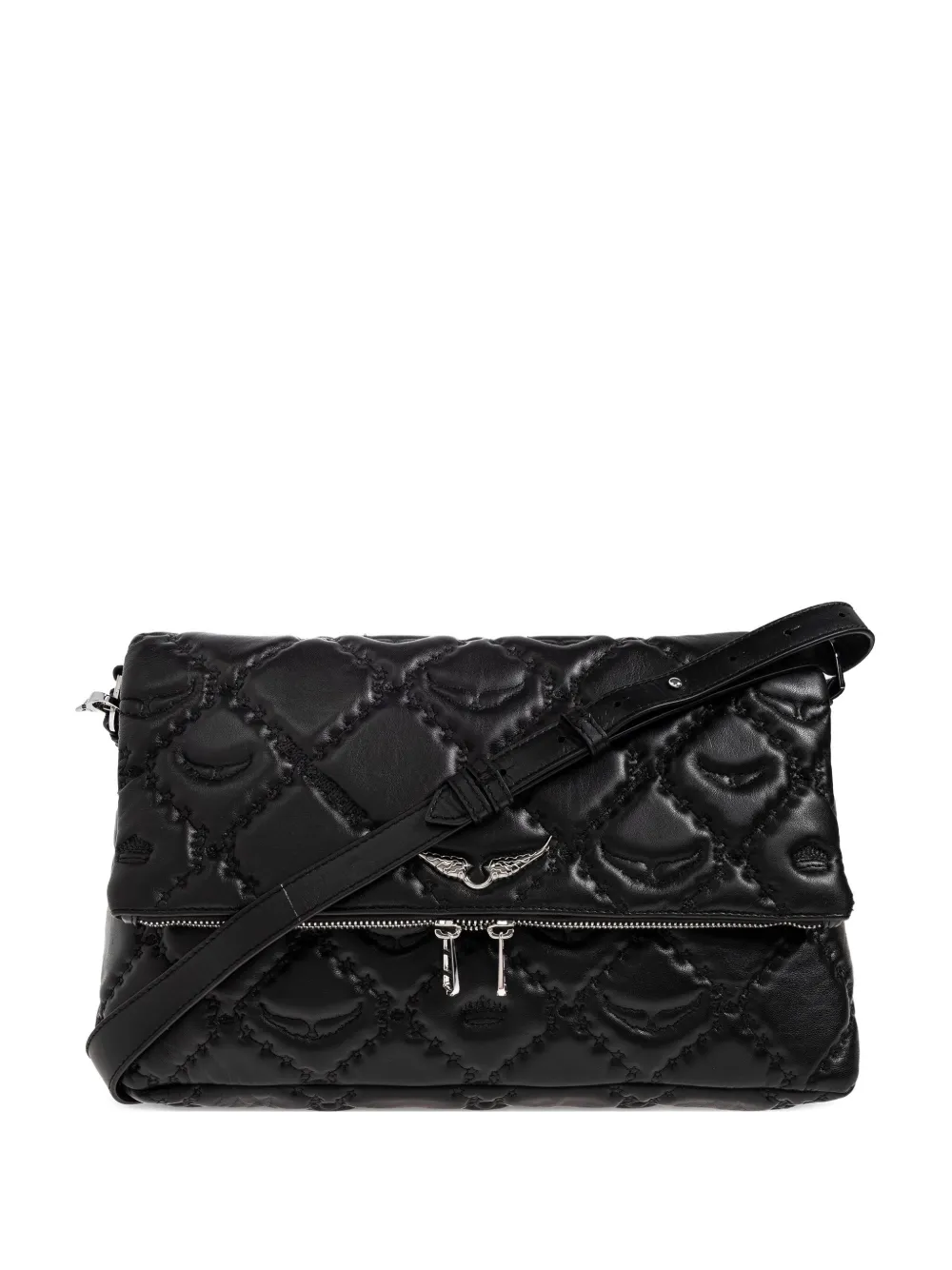 

Стеганая сумка на плечо Zadig&Voltaire, черный