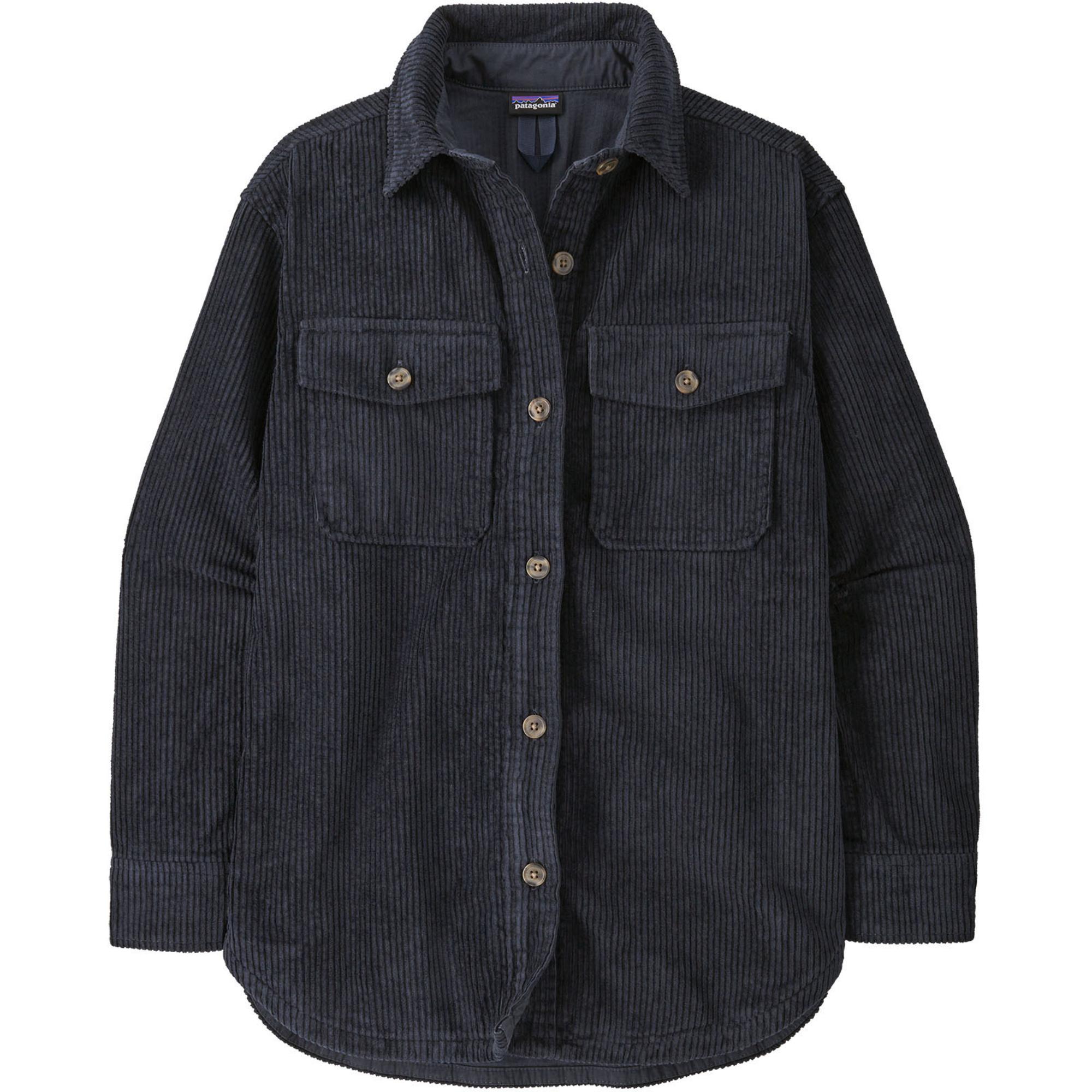 Женская вельветовая куртка-рубашка Patagonia, Pitch Blue — фото 4