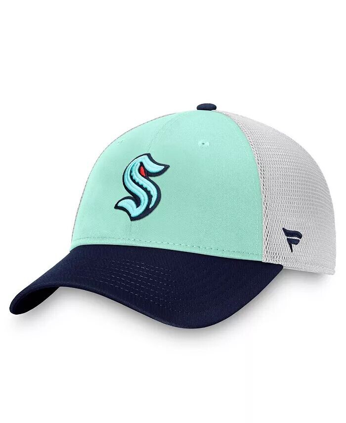 

Мужская синяя кепка Seattle Kraken Special Edition 2.0 Trucker Adjustable Fanatics