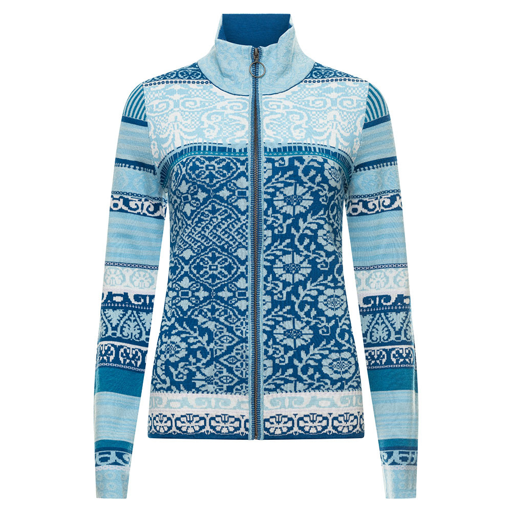 

Новый исландский свитер Chloe на молнии (женский), Blue