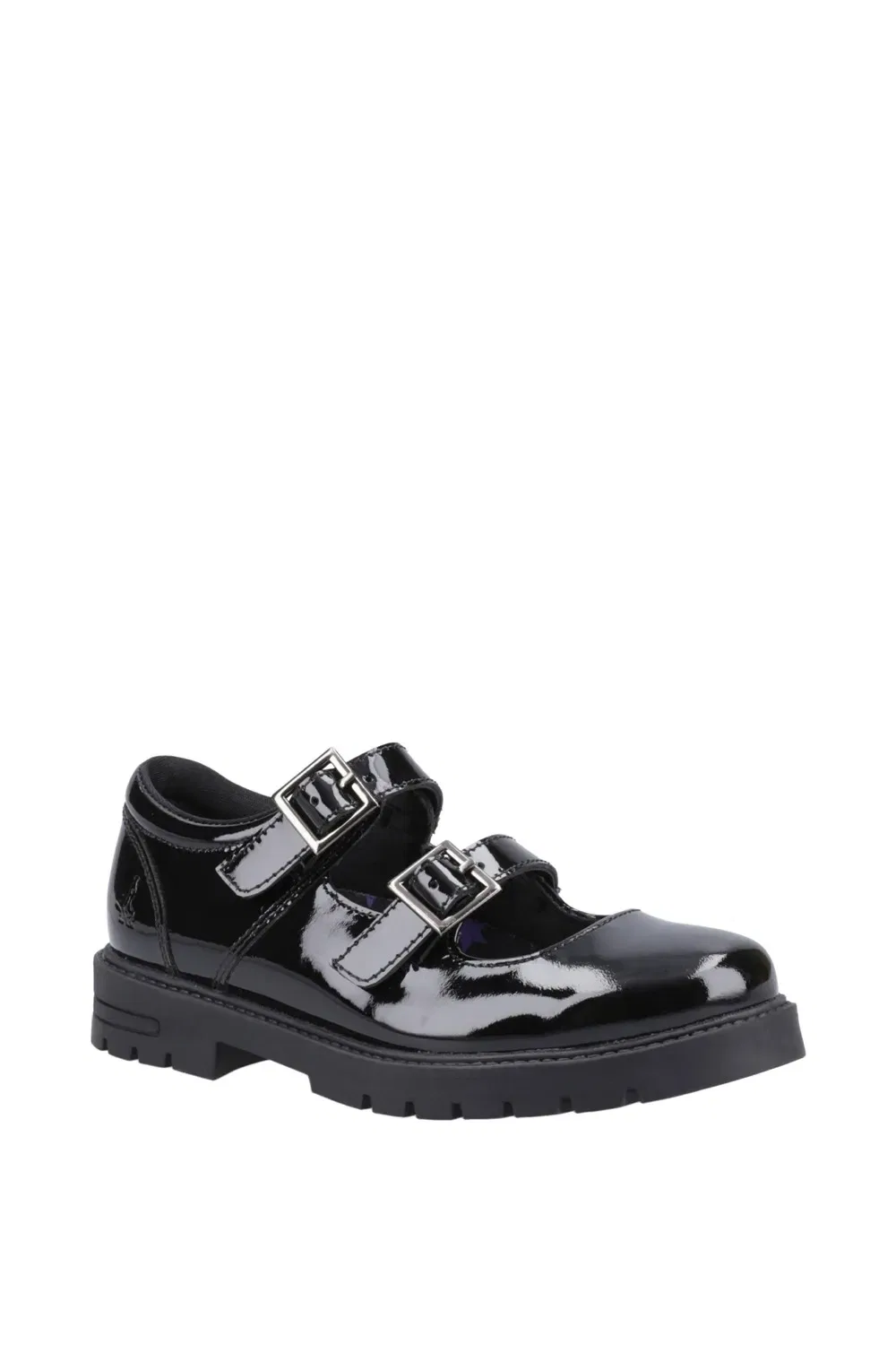Туфли Мэри Джейн с двумя ремешками Hush Puppies, черный