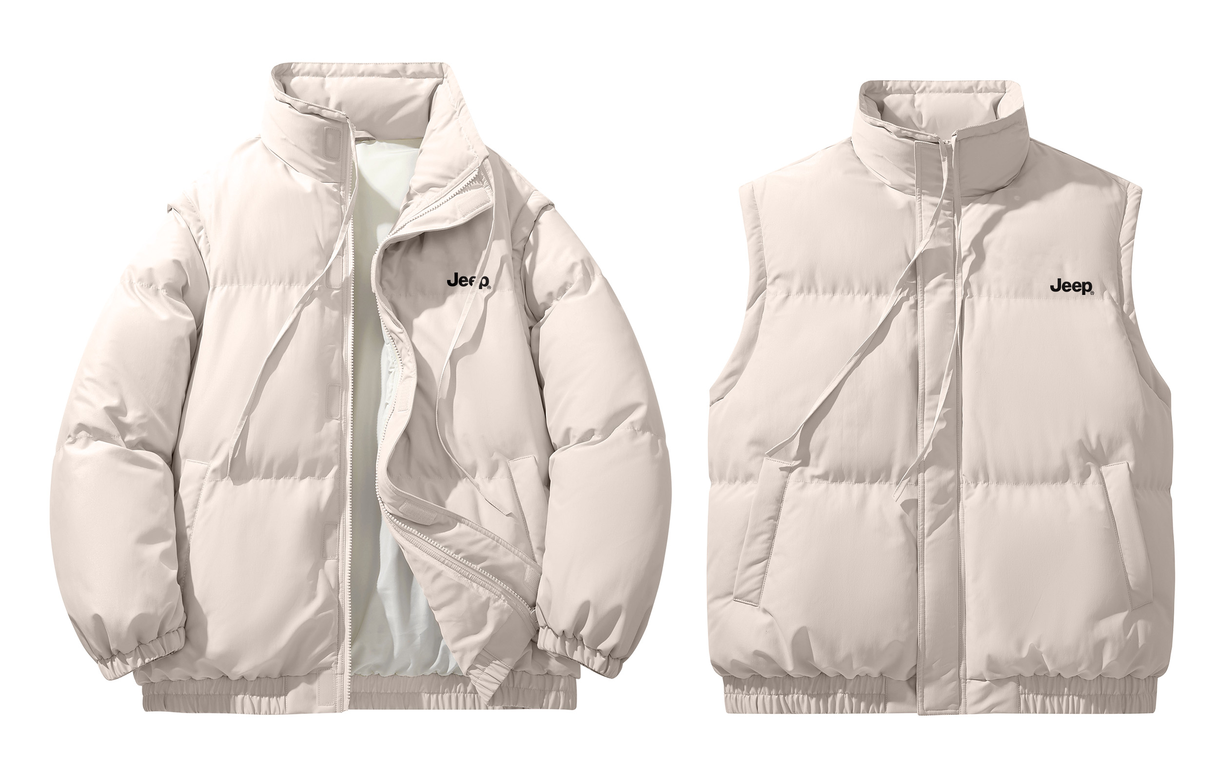 

Jeep Пуховик Unisex, Ecru