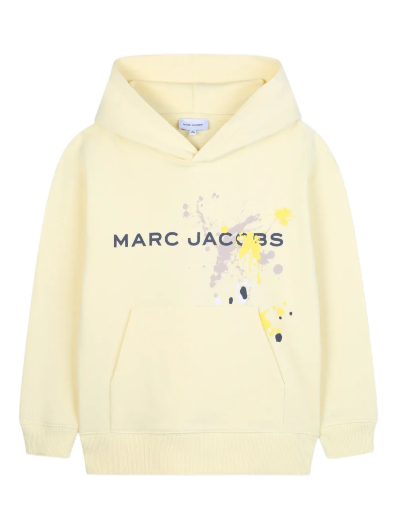 

Marc Jacobs Kids худи с эффектом разбрызганной краски, желтый