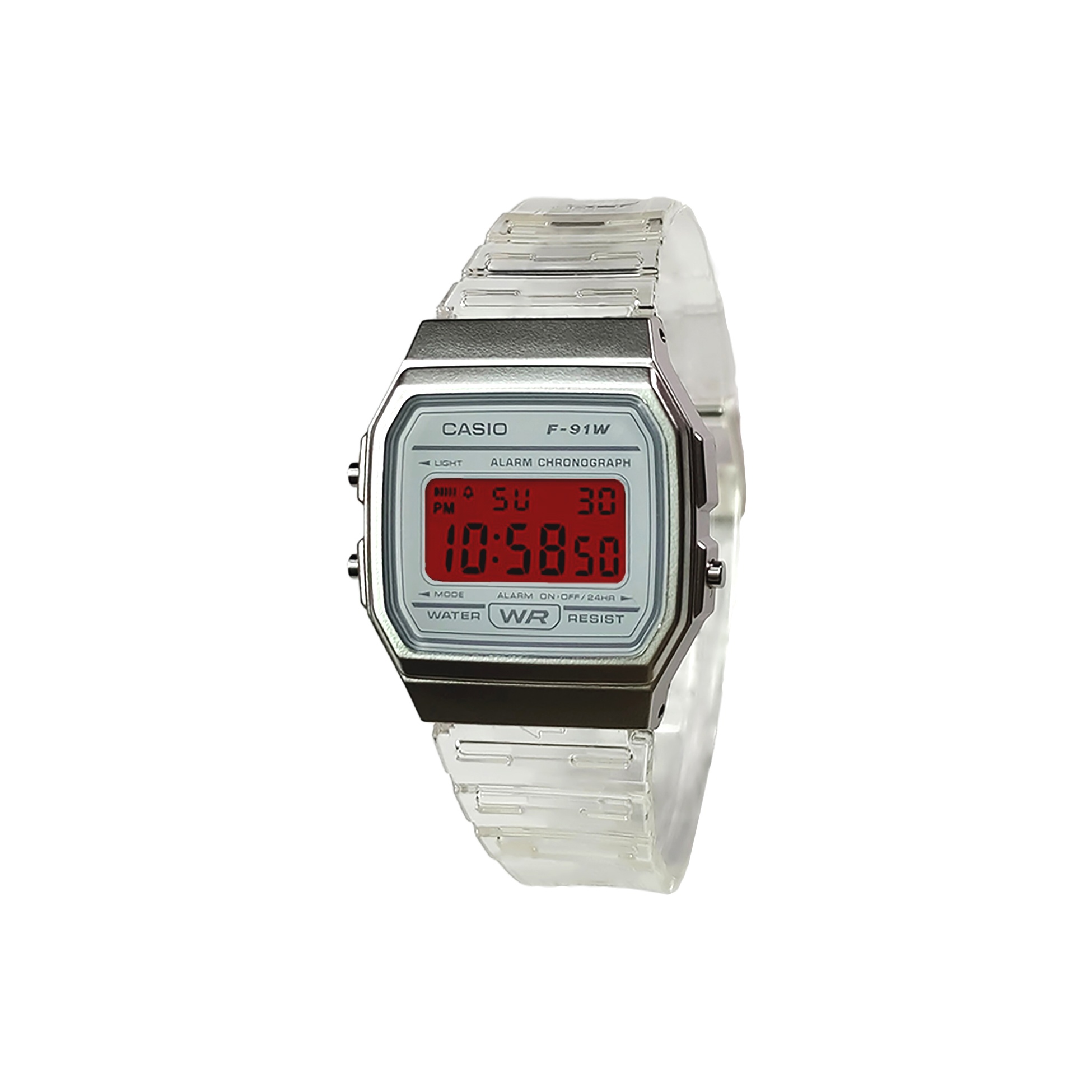 

CASIO Часы Quartz Movement Resin Strap Watch Unisex White Dial