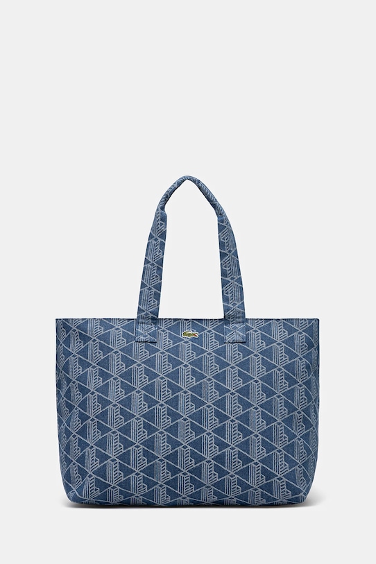 

Хлопковая сумка Lacoste, синий
