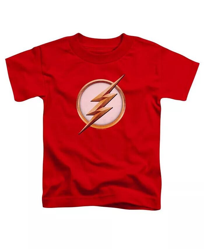 

Футболка с коротким рукавом и логотипом сезона 4 для мальчиков Flash, красный