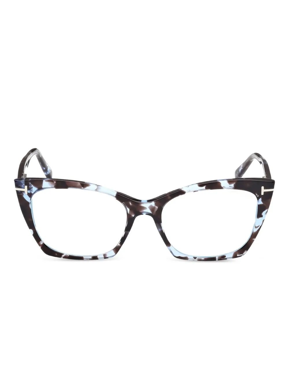 

Очки в оправе 'кошачий глаз' TOM FORD Eyewear, коричневый