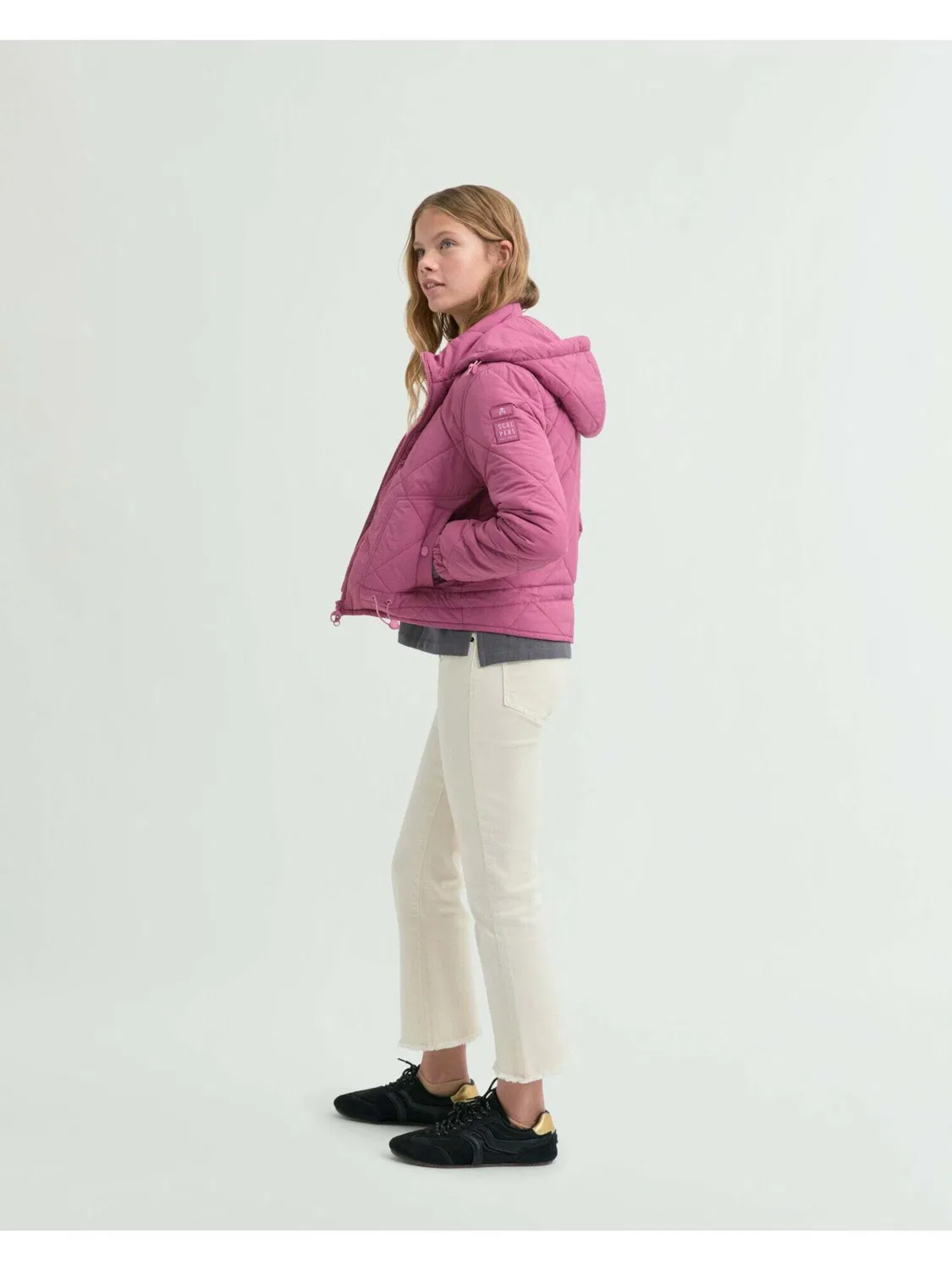 Куртка Scalpers Performance Jacket в сиреневом цвете — фото 4