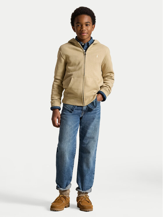 Свитшот regular fit 323799360503 Polo Ralph Lauren, бежевый — фото 2