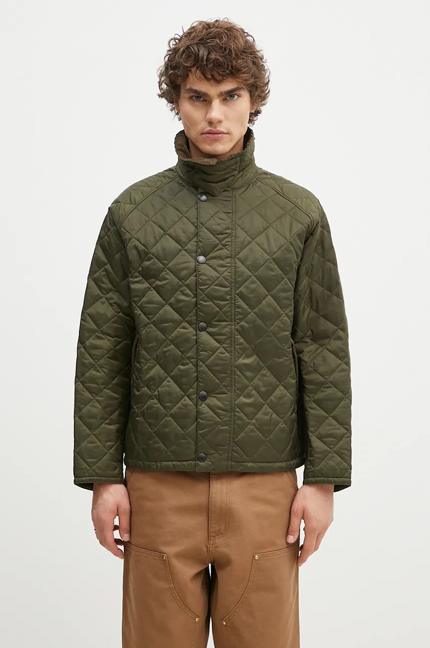 

Стеганая куртка OS Transport Barbour, зеленый