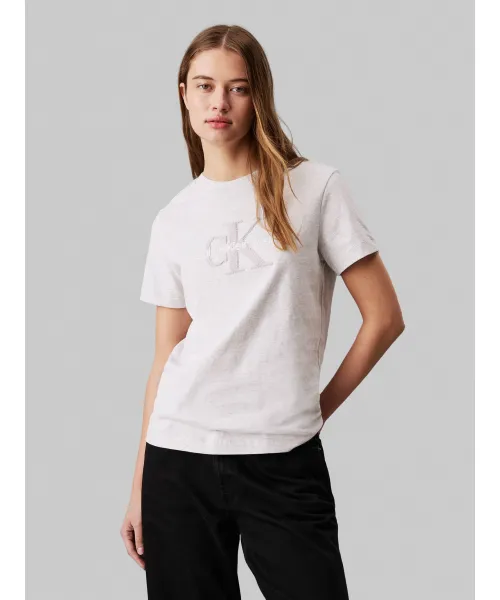 

Футболка Regular fit Calvin Klein Jeans, серый
