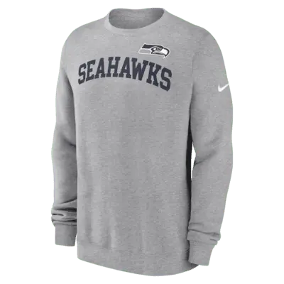 

Толстовка Nike Seattle Seahawks Club, цвет Grey Heather