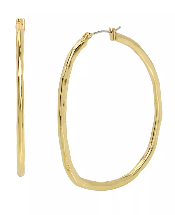 

Золотые скульптурные серьги-кольца Robert Lee Morris Soho, gold