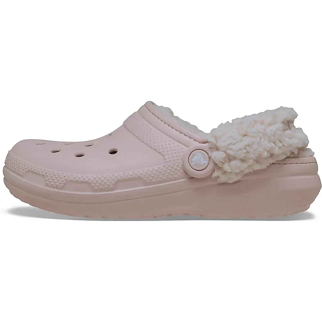 Классические сабо Crocs 211396-6UR 'sQuartz с флисовой подкладкой, модель JAX1205, розовый — фото 3