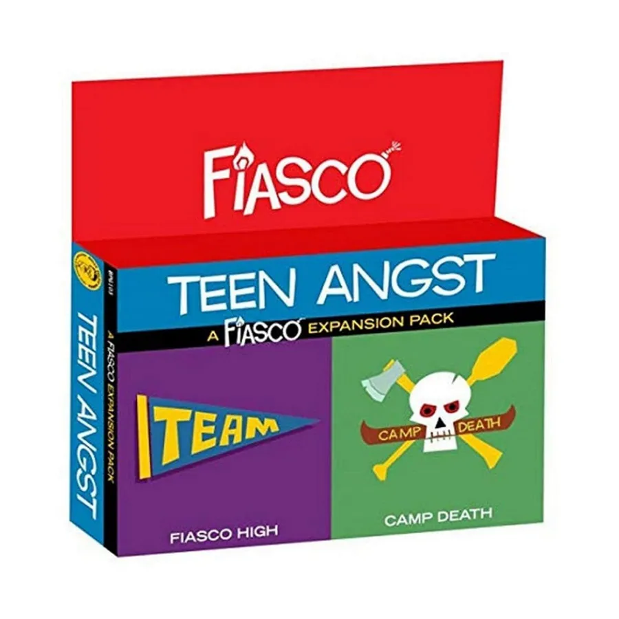 

Коробочная игра Fiasco Expansion Pack - Teen Angst, Fiasco