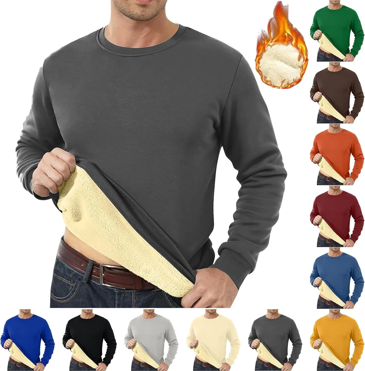 

Толстовка Sherpa с длинным рукавом для мужчин SdGgsgv