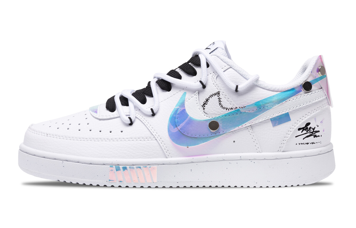 

Кроссовки Nike Court Vision 1 Skateboard Shoes Men Low-Top White, Белый, Кроссовки Nike Court Vision 1 Skateboard Shoes Men Low-Top White