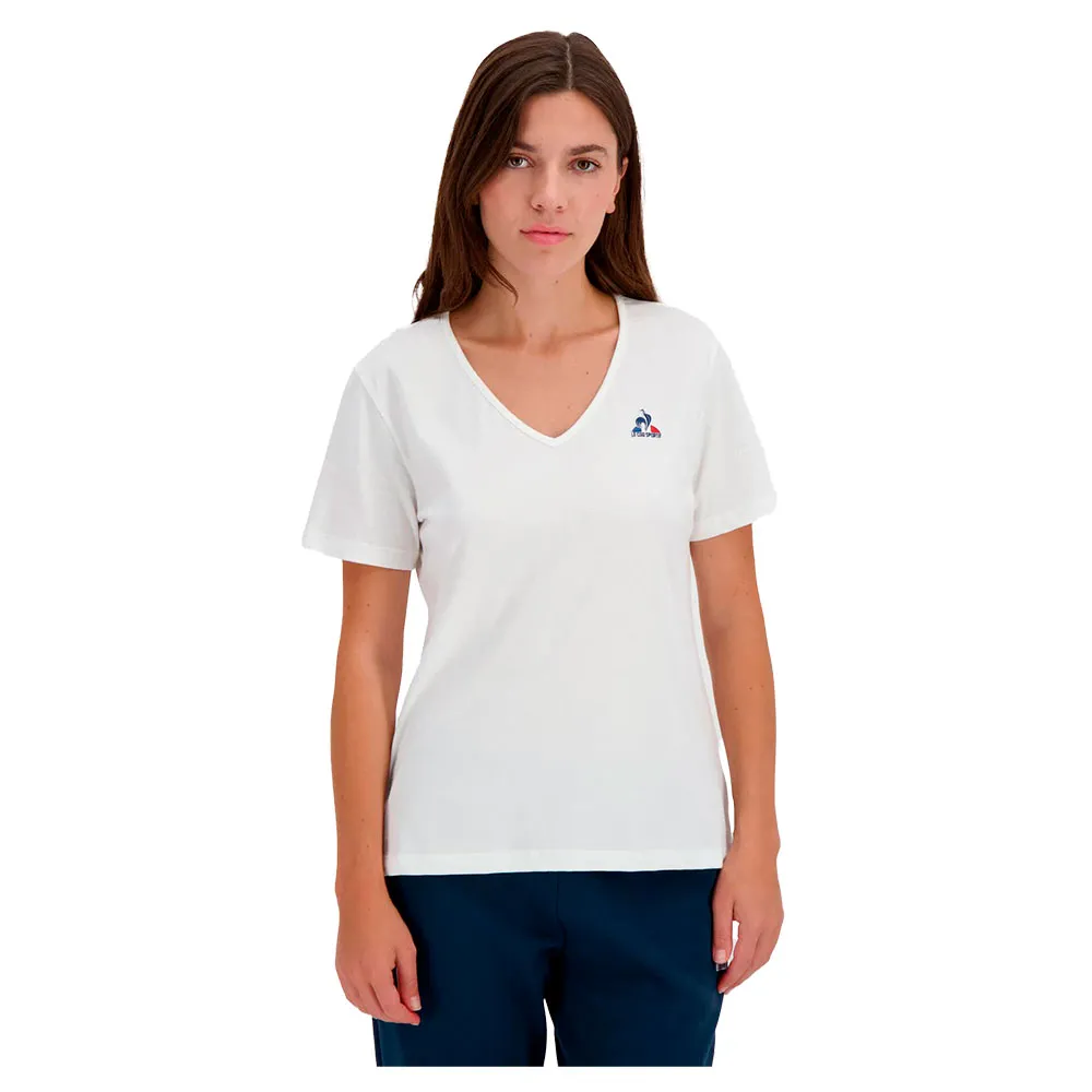 

Футболка с коротким рукавом Le Coq Sportif Ess Col V N°1, белый