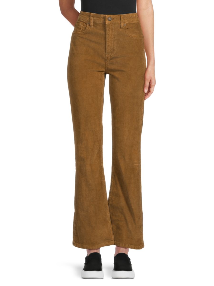 

Джинсы Signature Corduroy Bootcut Current/Elliott, цвет Caramel