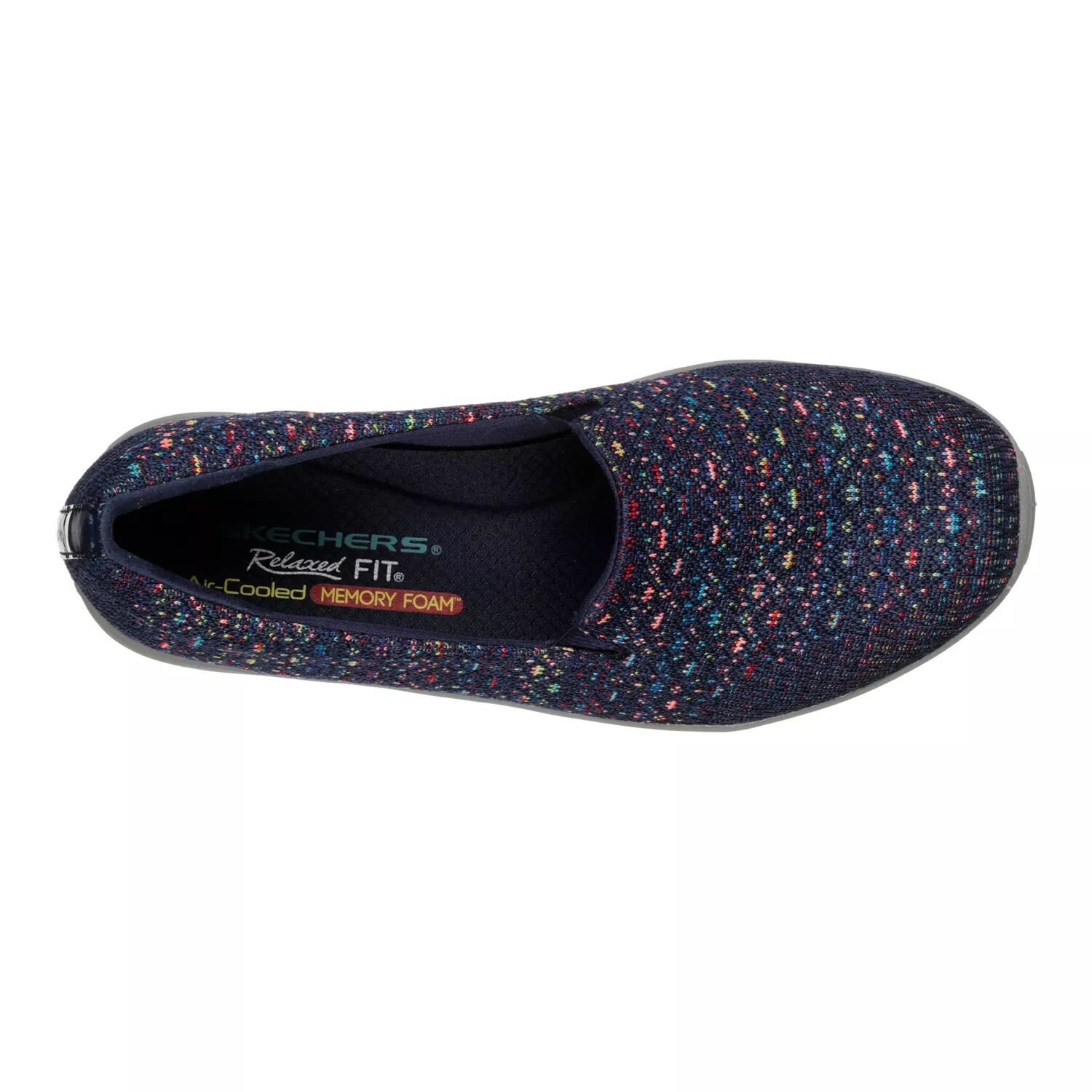 Плетеные женские туфли Skechers Relaxed Fit Reggae Fest Skechers, темно-синий — фото 4