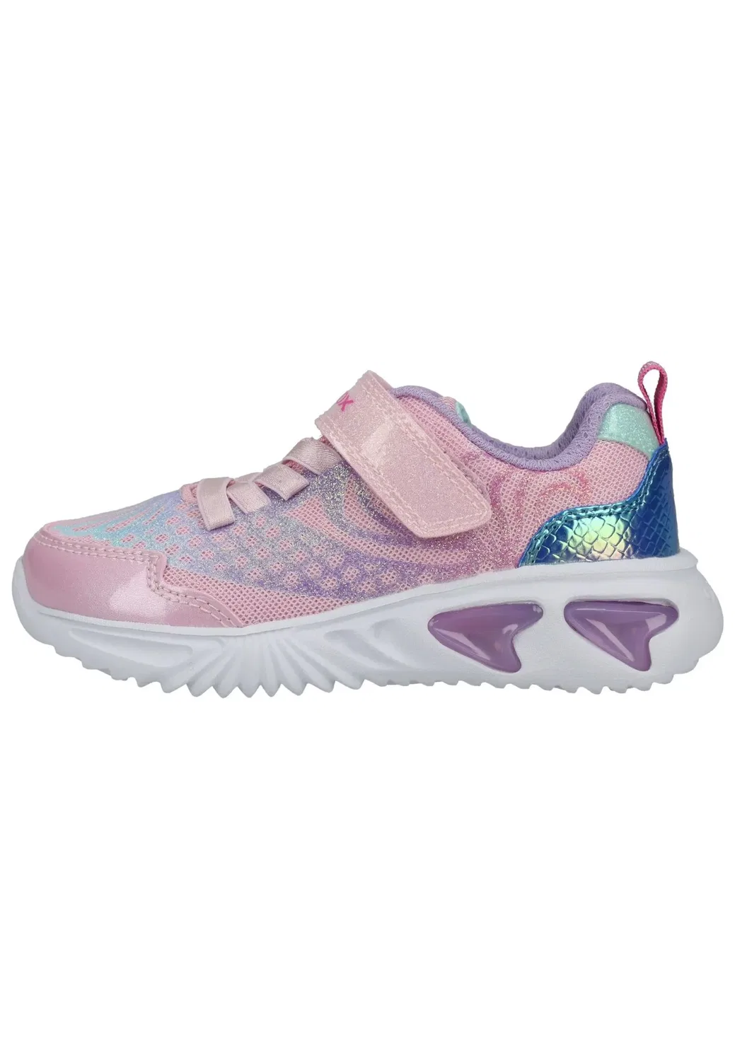 Сникерсы низкие с антишоковой системой Geox, lilac — фото 2