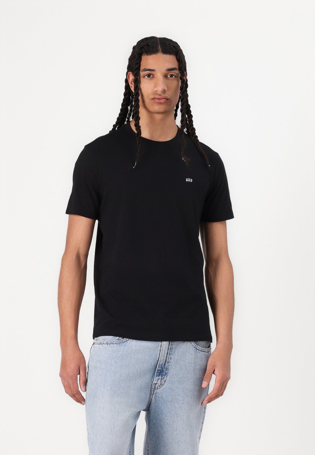 

Футболка EVERYDAY SOFT MICRO LOGO GAP, черный