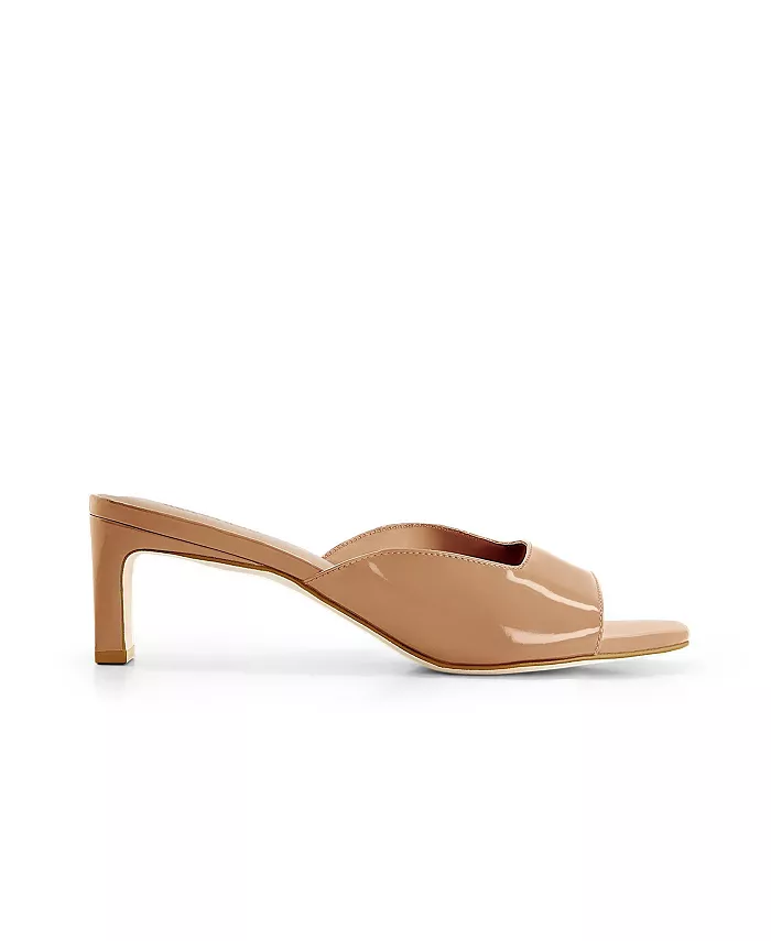 Бернардо Сенза Каблуки-мюли Bernardo Footwear, коричневый/бежевый