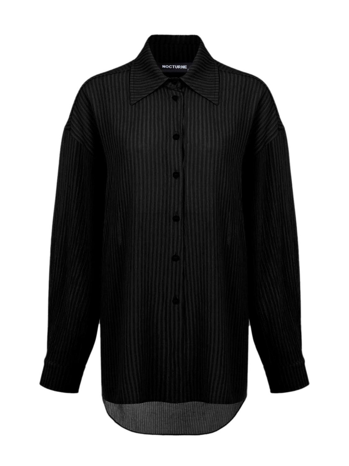 

Рубашка большого размера Twin Set Nocturne, черный