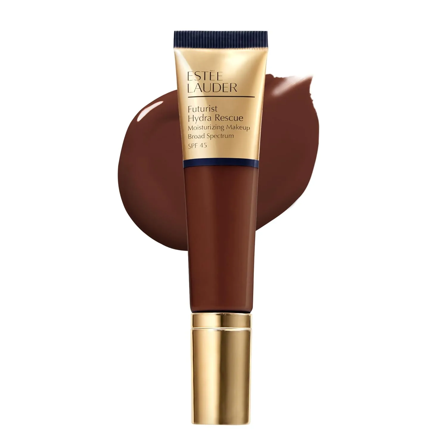 Увлажняющая тональная основа Estée Lauder Futurist Hydra Rescue с SPF 45 для 12-часового сияния, 35 мл., 8C2 Intense Java - Deepest with cool brown undertones