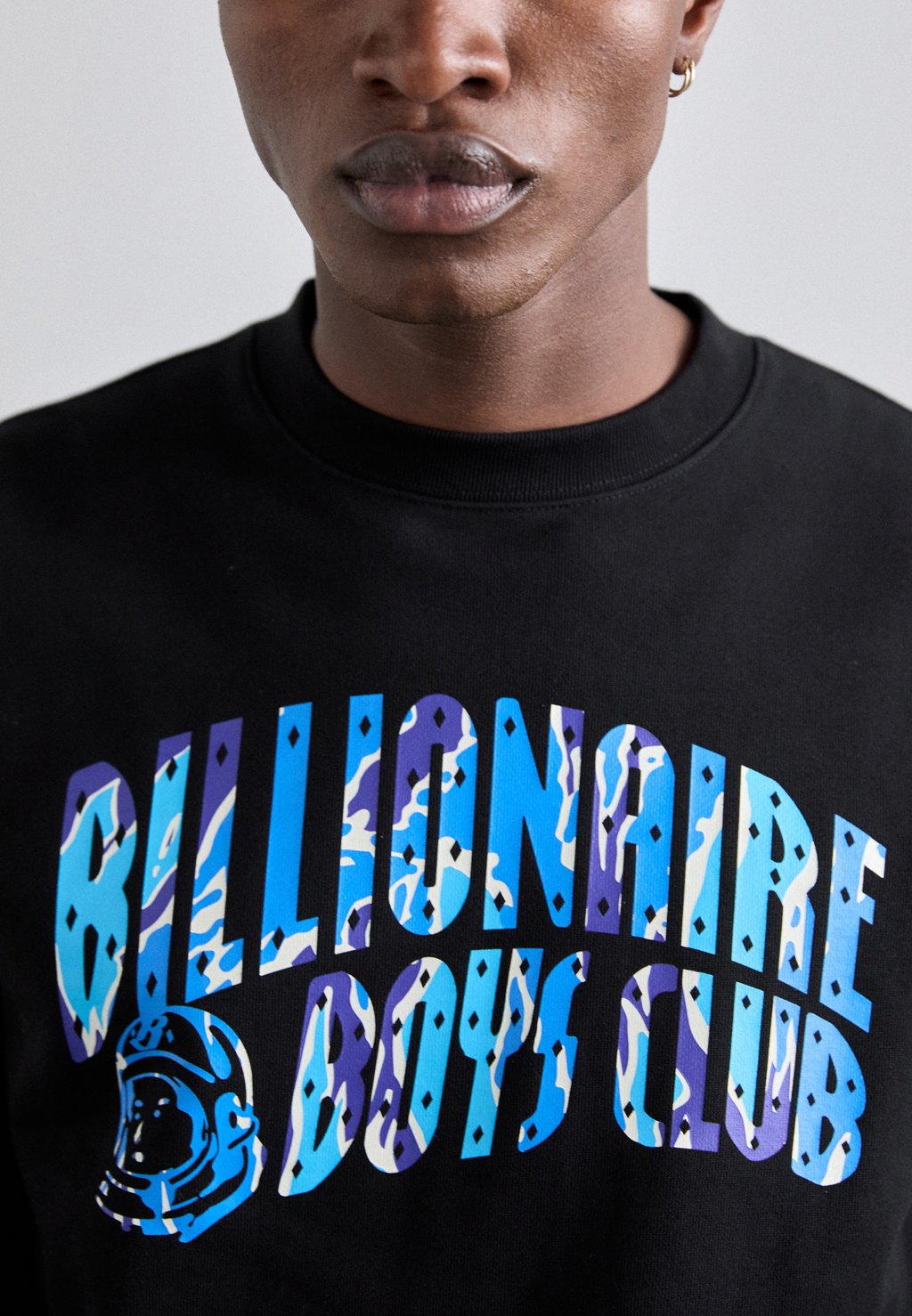 

Толстовка CAMO ARCH LOGO CREW NECK Billionaire Boys Club, черный