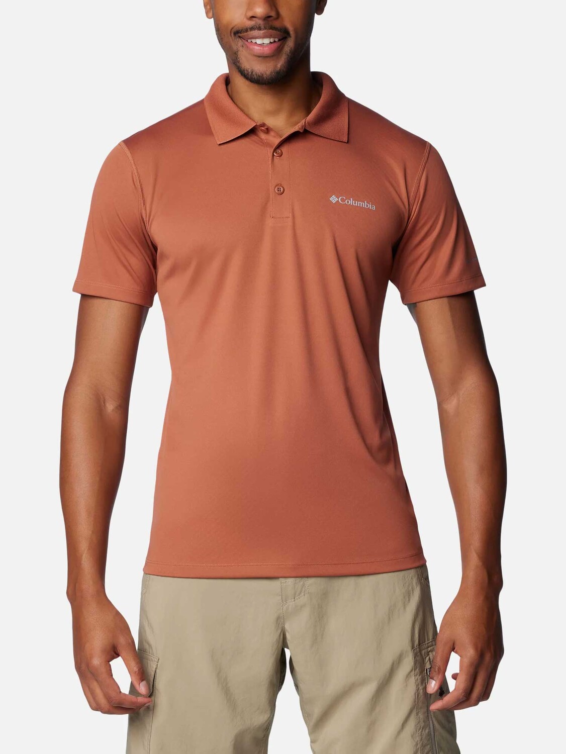 

Футболка Columbia Zero Rules Polo Shirt, оранжевый