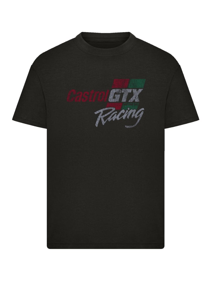 

Футболка Castrol Vintage Distressed GTX Racing черного цвета F4NT4STIC, Черный, Футболка Castrol Vintage Distressed GTX Racing черного цвета F4NT4STIC