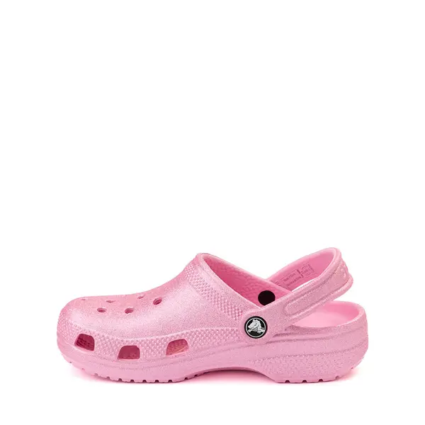 

Сабо Crocs Classic Glitter Clog, цвет Pink Tweed