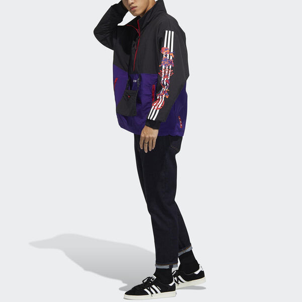 Куртка adidas originals Cny Hz Wb Jacket For Men Black, черный — фото 3