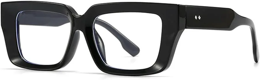 

Солнцезащитные очки UV400 - градиентные очки Rivet Punk для вождения, для женщин и мужчин, для бега и занятий спортом на открытом воздухе generic, Black Clear