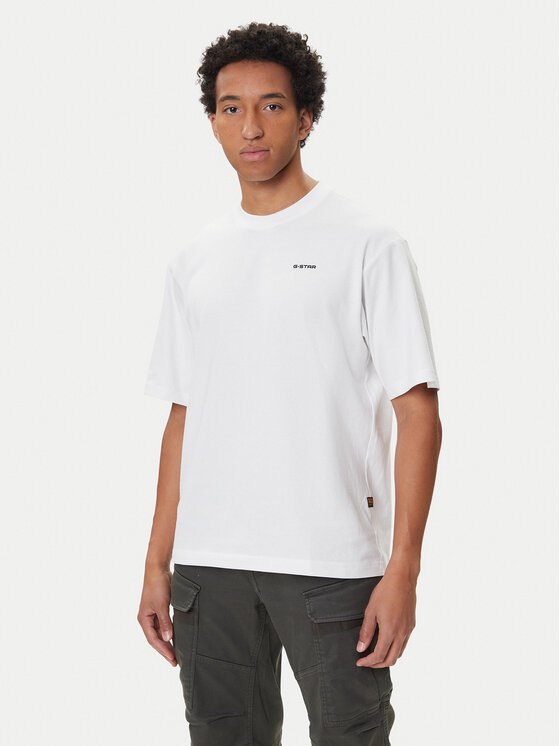 

Футболка boxy fit Base D26817-D593 G-Star Raw, белый