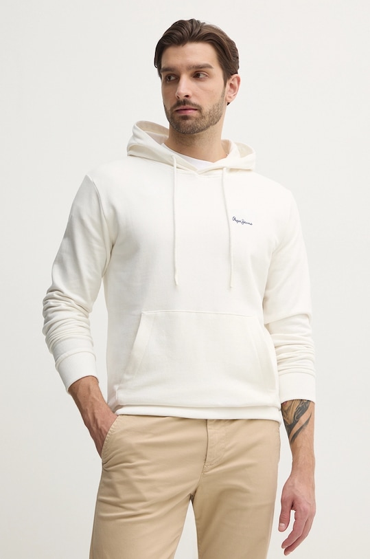 

Хлопковая худи ESSENTIAL HOODIE Pepe Jeans, белый